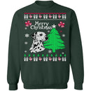 Dalmation Ugly Christmas Sweater CustomCat