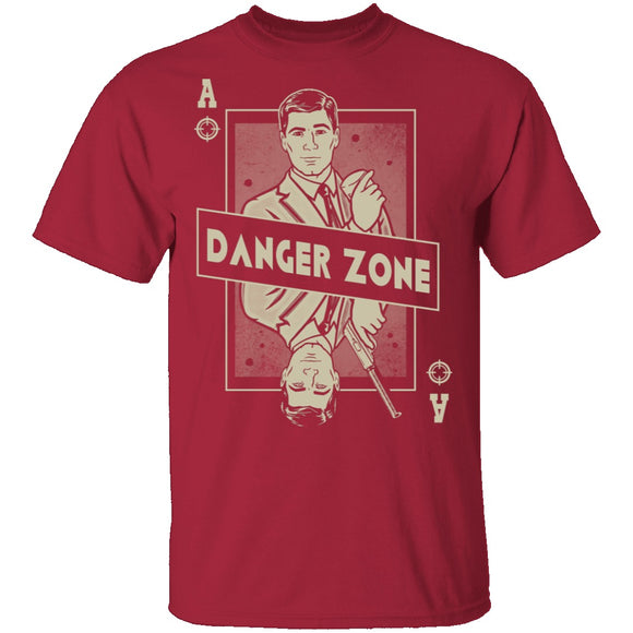 Danger Zone T-Shirt CustomCat