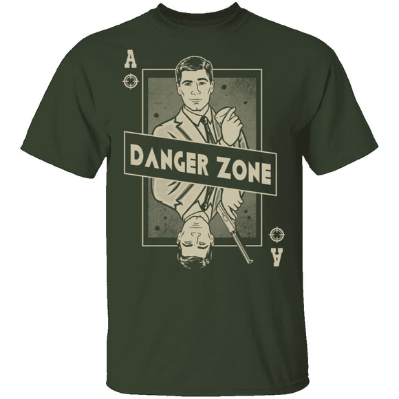 Danger Zone T-Shirt CustomCat