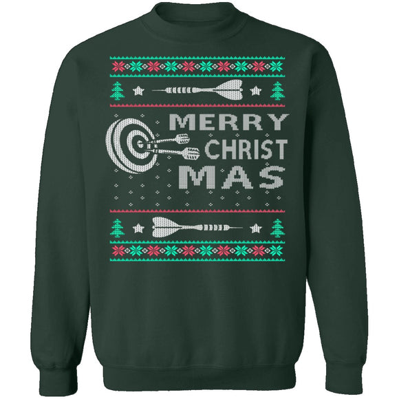Darts Ugly Christmas Sweater CustomCat