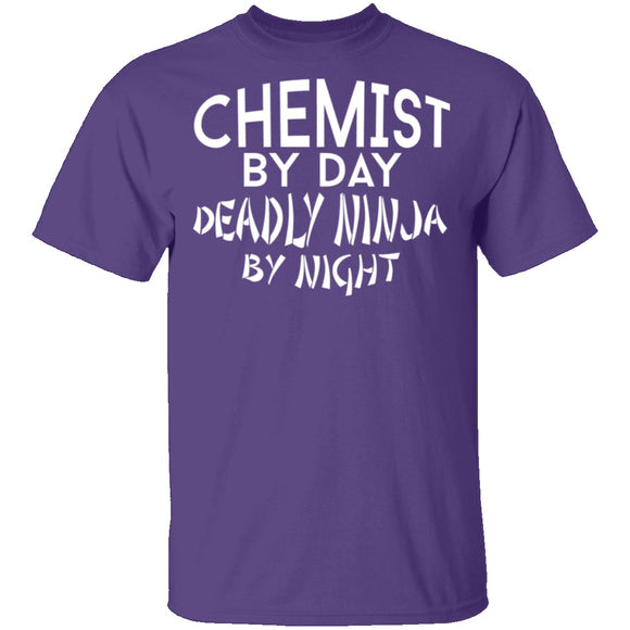 Deadly Ninja by Night T-Shirt CustomCat