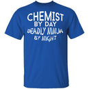 Deadly Ninja by Night T-Shirt CustomCat