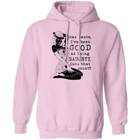 Dear Santa I've Been Good At Being Naughty Does That Count T-Shirt CustomCat