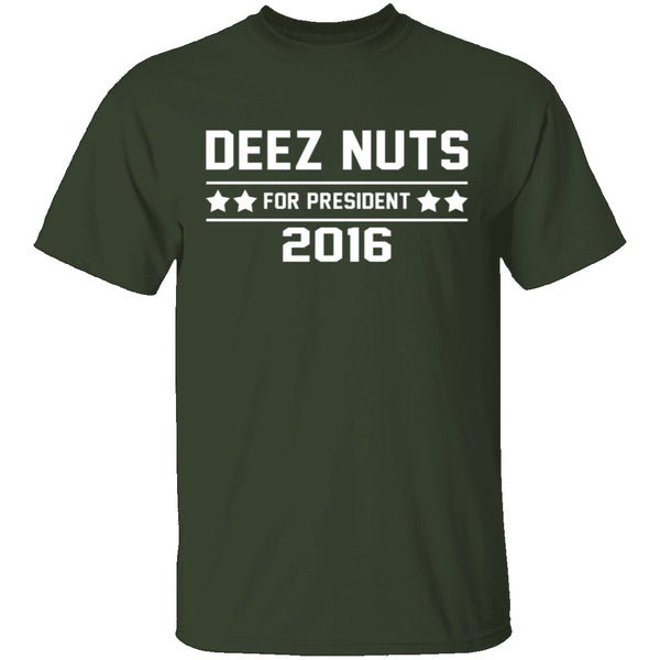 Deez Nuts 2016 T-Shirt CustomCat
