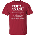 Dental Hygienist Definition T-Shirt CustomCat