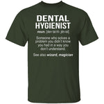 Dental Hygienist Definition T-Shirt CustomCat