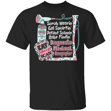Diagnostic Medical Sonographer T-Shirt CustomCat