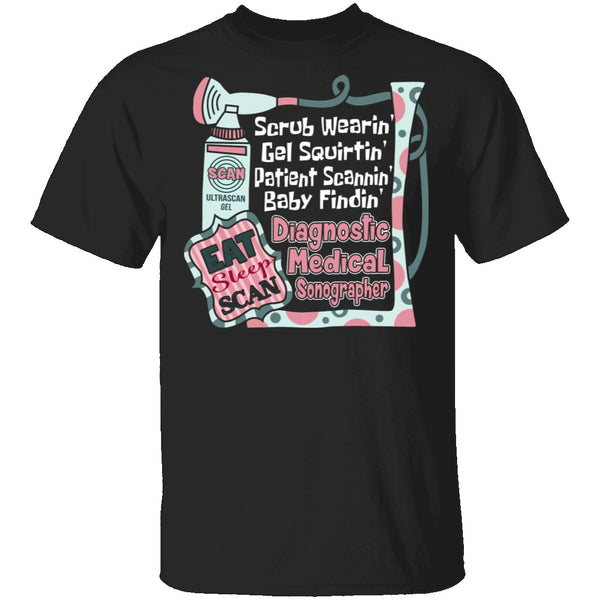 Diagnostic Medical Sonographer T-Shirt CustomCat