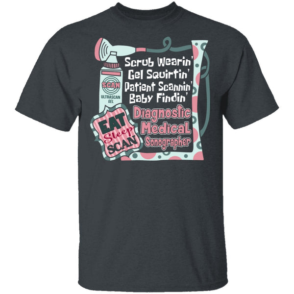 Diagnostic Medical Sonographer T-Shirt CustomCat