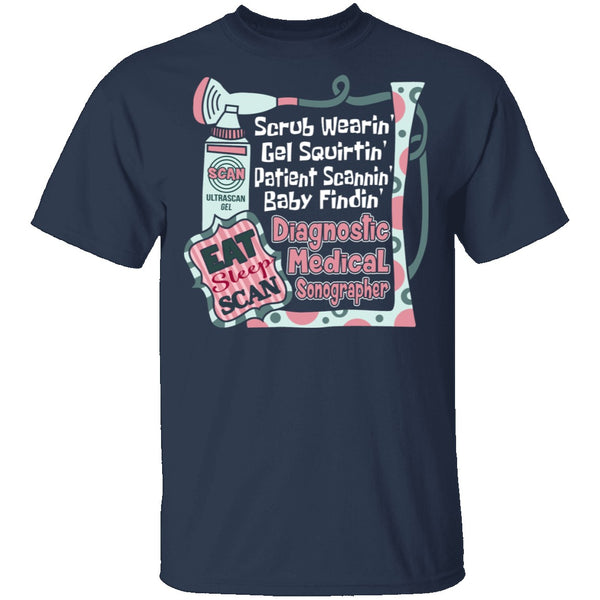 Diagnostic Medical Sonographer T-Shirt CustomCat