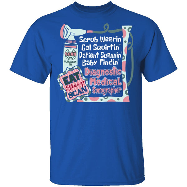 Diagnostic Medical Sonographer T-Shirt CustomCat