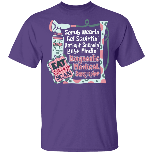 Diagnostic Medical Sonographer T-Shirt CustomCat
