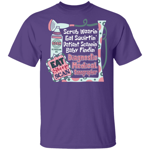 Diagnostic Medical Sonographer T-Shirt CustomCat