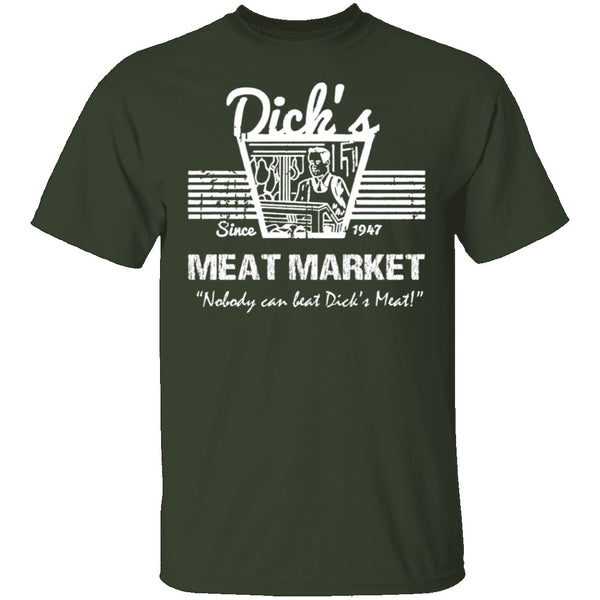 Dick's Meat T-Shirt CustomCat