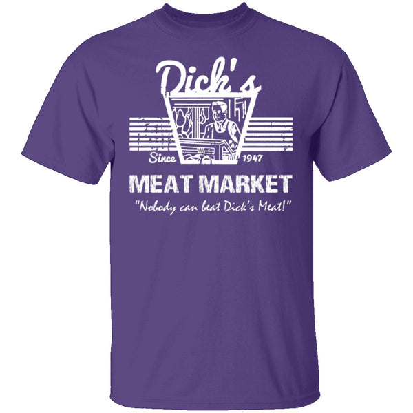 Dick's Meat T-Shirt CustomCat