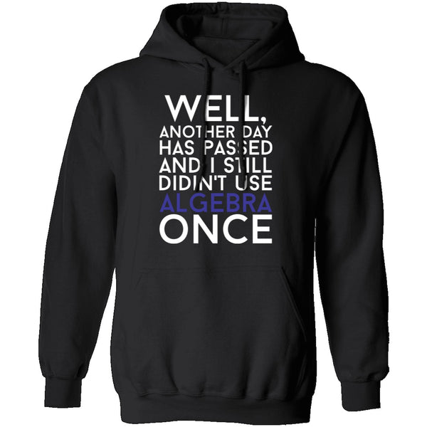Didn't Use Algebra Once T-Shirt CustomCat
