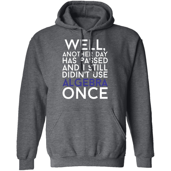 Didn't Use Algebra Once T-Shirt CustomCat