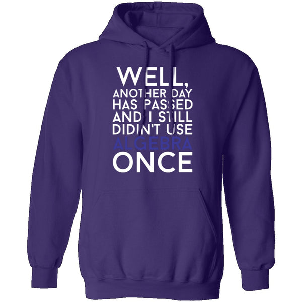 Didn't Use Algebra Once T-Shirt CustomCat