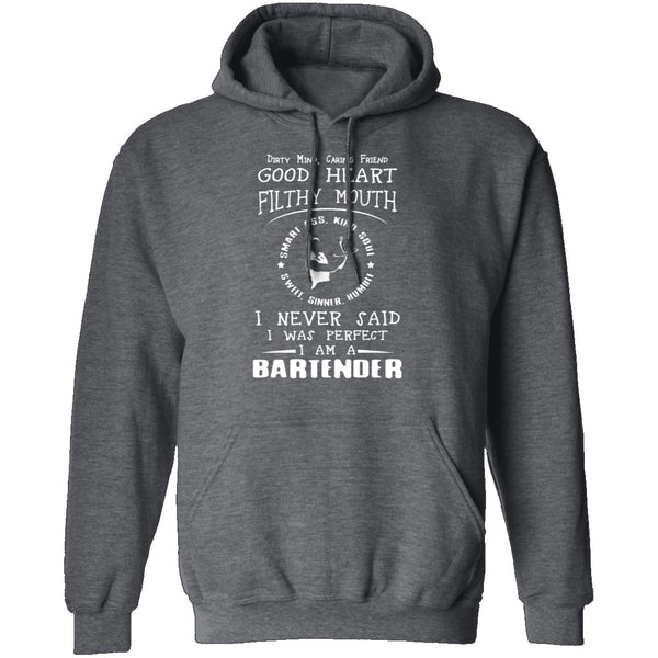 Dirty Mind Bartender T-Shirt CustomCat