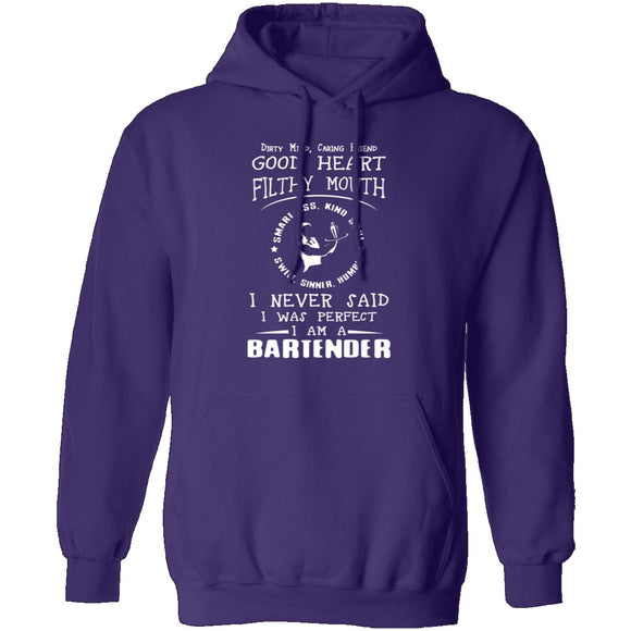 Dirty Mind Bartender T-Shirt CustomCat