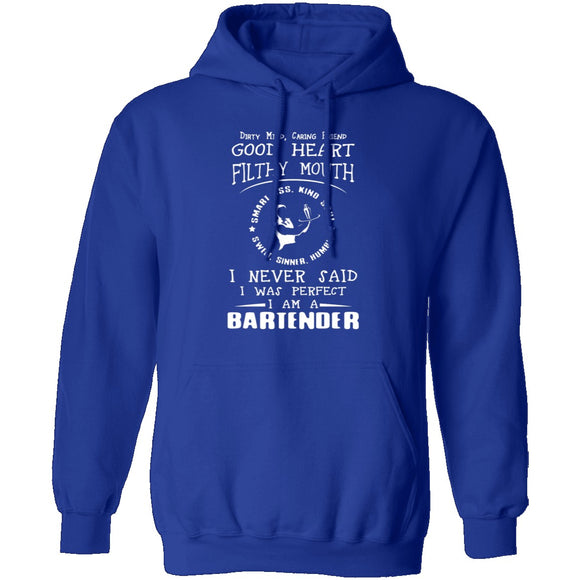 Dirty Mind Bartender T-Shirt CustomCat