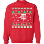 Disc Golf Ugly Christmas Sweater CustomCat