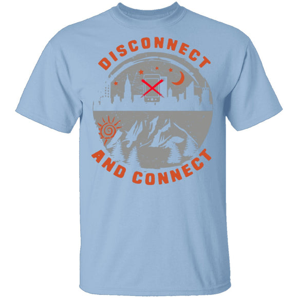 Disconnect And Connect T-Shirt CustomCat