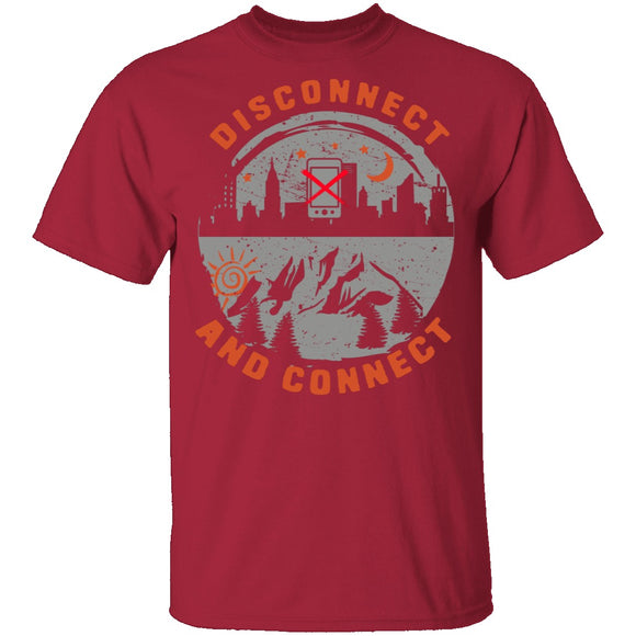 Disconnect And Connect T-Shirt CustomCat
