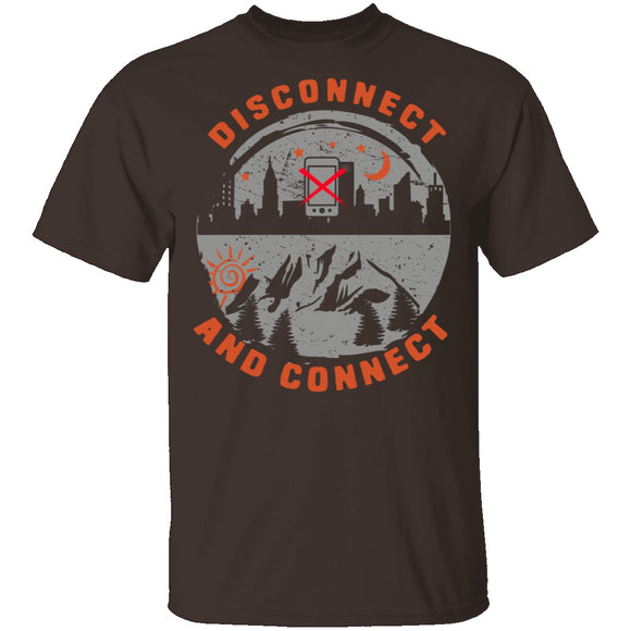 Disconnect And Connect T-Shirt CustomCat