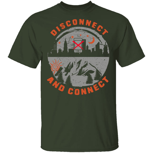 Disconnect And Connect T-Shirt CustomCat