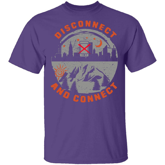 Disconnect And Connect T-Shirt CustomCat