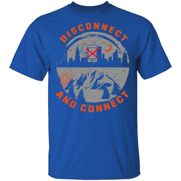 Disconnect And Connect T-Shirt CustomCat