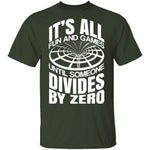 Divide By Zero T-Shirt CustomCat