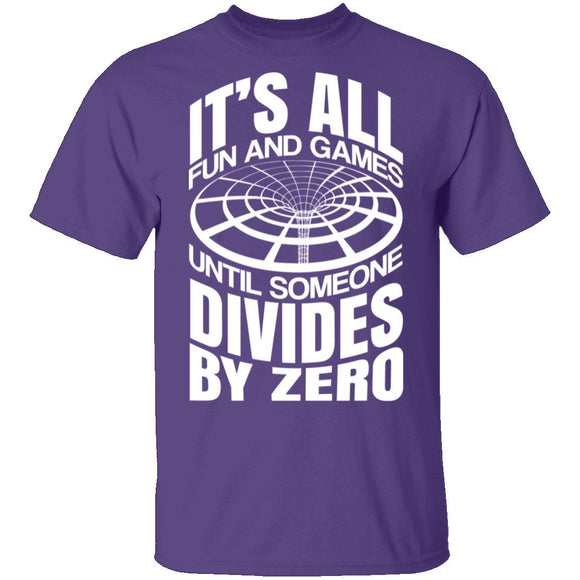 Divide By Zero T-Shirt CustomCat