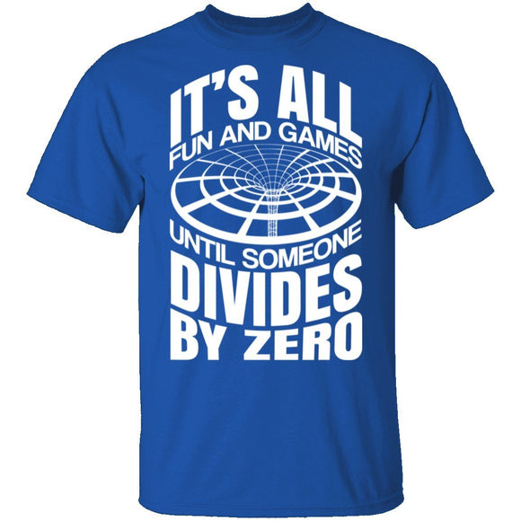 Divide By Zero T-Shirt CustomCat