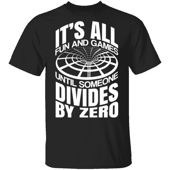Divide By Zero T-Shirt CustomCat