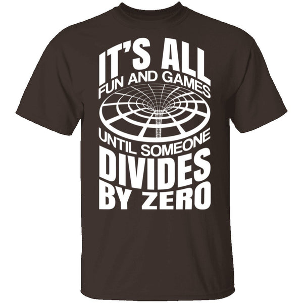 Divide By Zero T-Shirt CustomCat