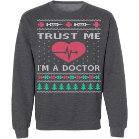 Doctor Ugly Christmas Sweater CustomCat