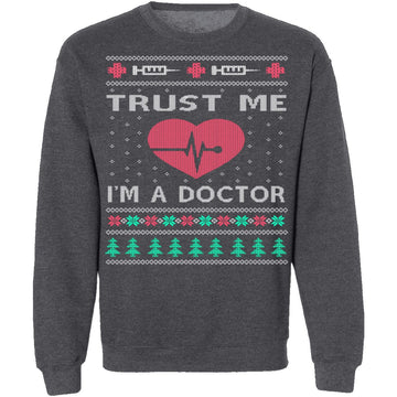 Doctor Ugly Christmas Sweater CustomCat