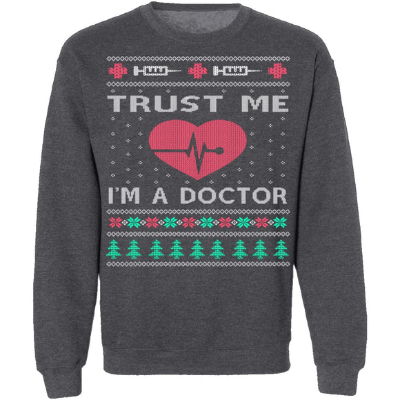 Doctor Ugly Christmas Sweater CustomCat