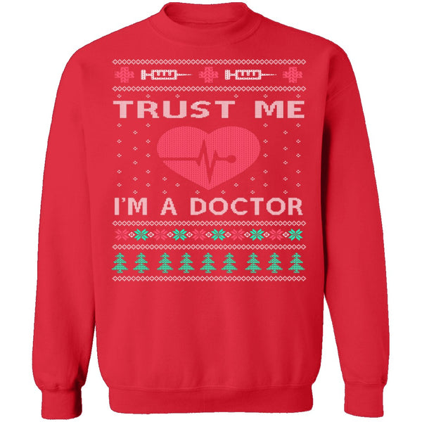 Doctor Ugly Christmas Sweater CustomCat
