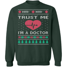Doctor Ugly Christmas Sweater CustomCat