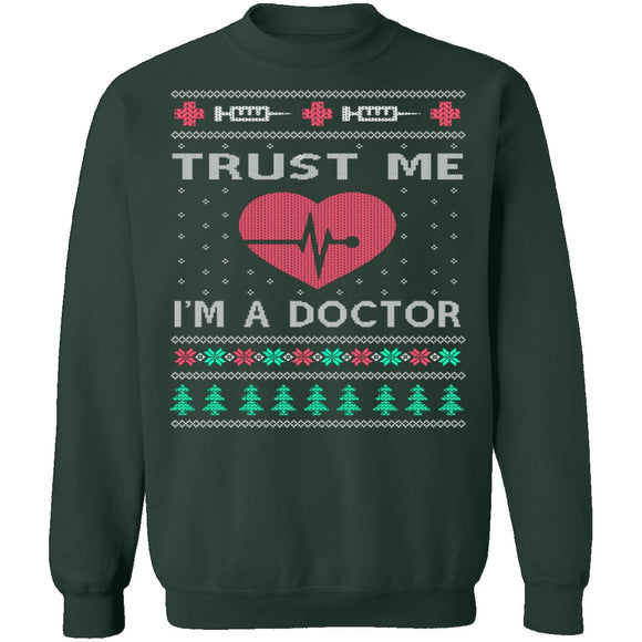 Doctor Ugly Christmas Sweater CustomCat