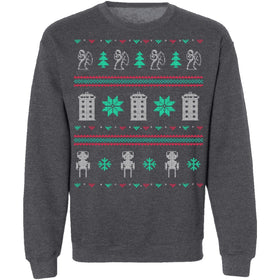 Doctor Who Ugly Christmas Sweater CustomCat