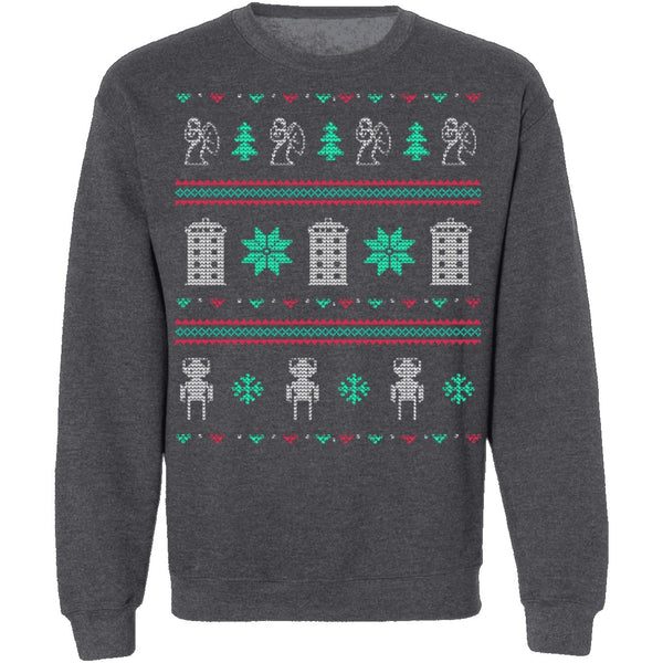 Doctor Who Ugly Christmas Sweater CustomCat