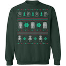 Doctor Who Ugly Christmas Sweater CustomCat