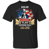 Does My American Flag Offend You T-Shirt CustomCat