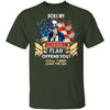 Does My American Flag Offend You T-Shirt CustomCat