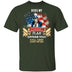 Does My American Flag Offend You T-Shirt CustomCat
