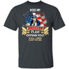 Does My American Flag Offend You T-Shirt CustomCat